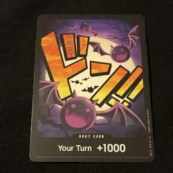 Bandai Don!! Card Your Turn +1000 Bat One Piece CCG Standard Regular Card - Image 1