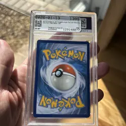 Pokemon Mewtwo EX TCG Full Art Holo Ultra Rare Card Breakthrough 157/162 PSA 8 - Image 3