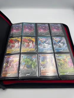 Dex Protection Zipper 12-Pocket Binder Green + Pokemon Collection & Bulk Lot - Image 4
