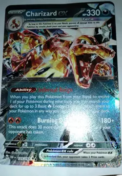 Charizard GX Pokemon Card Set Charmander Charmeleon Evolution Holo Charizard Ex - Image 3