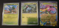 Bulbasaur & Ivysaur & Mega Venusaur ex 013 Promo Reverse Holo Pokemon Evolutions - Image 1