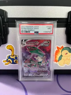 Rayquaza VMAX #TG20 Silver Tempest - 2022 Pokemon SWSH PSA 9 - Image 1