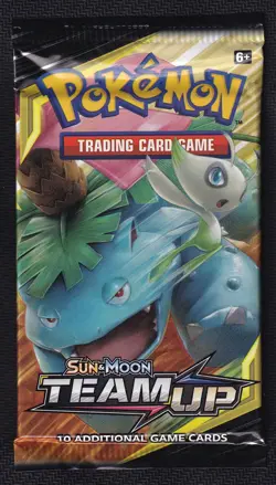 Pokemon Team Up Booster Pack Celebi & Venusaur Pack Art - Image 1