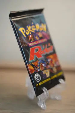 Pokemon 1st Edition Team Rocket Booster Pack Factory Sealed 1999-2000 WOTC - Image 4