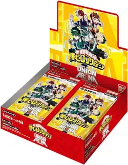 BANDAI UNION ARENA Booster Pack My Hero Academia [UA10BT] (BOX) 16 packs - Image 1