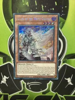 YuGiOh! Fallen of the White Dragon BPRO-EN024 Secret Rare 1st Edition NM - Image 1