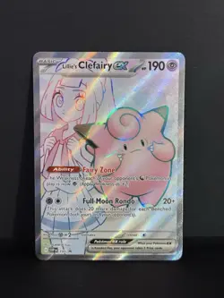 Lillie's Clefairy ex Promo SV: Scarlet & Violet Promo Cards 195 NM - Image 1