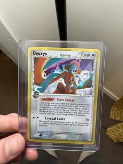 Deoxys (Delta Species) EX Holon Phantoms Holo Rare Pokemon Card 5/110 2006 - Image 1