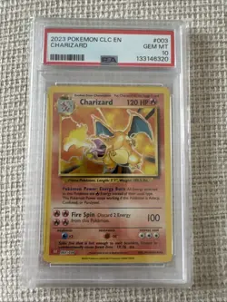 Pokemon Card Charizard 003/034 CLC Classic Collection English Holo PSA 10 - Image 4