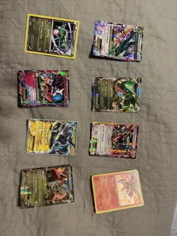 Pokemon TCG 8 Card Lot Rayquaza Charizard Garchomp Holo Regular - Image 1