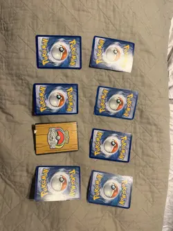 Pokemon TCG 8 Card Lot Rayquaza Charizard Garchomp Holo Regular - Image 2