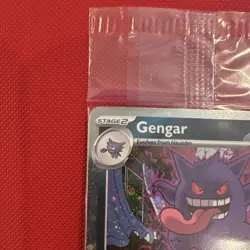 Pokemon Gengar Promo Card 050/088 Holo English GameStop Exclusive - Image 3