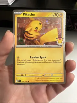 Pikachu (Pokemon Day 2026) 051/162 Miscellaneous Cards & Products Holo - Image 4
