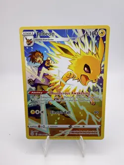 Pokemon Jolteon Brilliant Stars Trainer Gallery Ultra Rare Full Art TG04/TG30 - Image 1