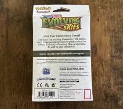 Sealed 3 Pack Evolving Skies Hanger Box Pokemon TCG Sword & Shield booster 820650851551 - Image 3