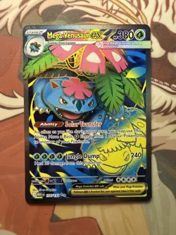 Pokemon: Mega Evolution -Mega Venusaur EX 155/132 - Ultra Rare NM - Image 1