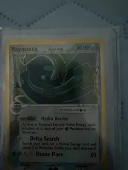 2006 POKEMON EX HOLON PHANTOMS #16 RAYQUAZA-HOLO - Image 2
