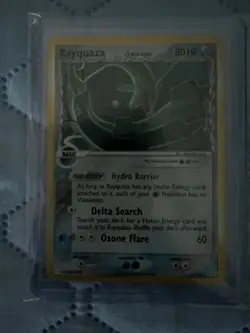 2006 POKEMON EX HOLON PHANTOMS #16 RAYQUAZA-HOLO - Image 3
