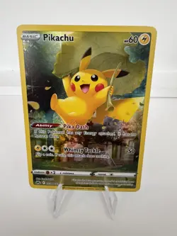 Pokemon TCG Pikachu Crown Zenith: Galarian Gallery Gg30/Gg70 Holo Holo Rare - Image 1