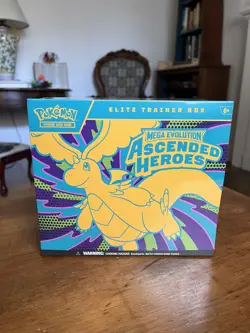 Pokemon Mega Evolution Ascended Heroes Elite Trainer Box Sealed New - Image 1
