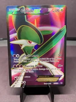 Pokemon TCG Gallade EX 99/108 Roaring Skies XY Full Art Holo Rare LP- - Image 1