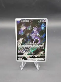 Pokemon TCG Mewtwo 052 Scarlet & Violet Promo Full Art Holo Card READ DESCRIPTON - Image 1