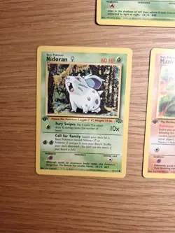 Pokemon 1st Edition JUNGLE Lot - 5x Common Cards WOTC 1999 - Venonat Mankey NM - Image 4