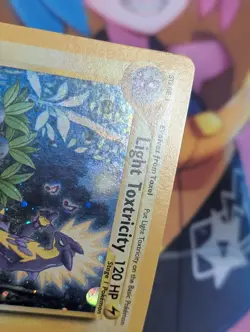 Light Toxtricity 2021 Celebrations Black Star Promo SWSH137 Pokemon Card LP - Image 2