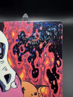 Pokemon Cubone Pocket Monsters Prism Vintage Vending Sticker Card Double Sided - Image 3