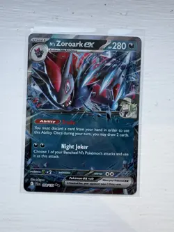N's Zoroark ex 098/159 | Journey Together | Double Rare | Pokemon Card | NM 2 - Image 1