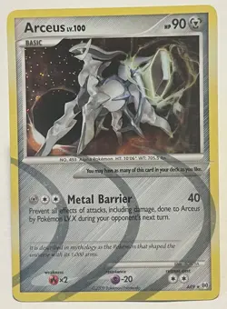 Arceus LV.100 AR9 Arceus Holo Rare LP Pokemon Card - Image 2