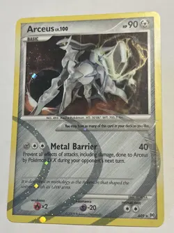 Arceus LV.100 AR9 Arceus Holo Rare LP Pokemon Card - Image 3