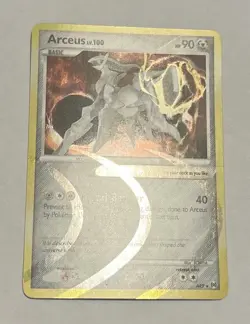 Arceus LV.100 AR9 Arceus Holo Rare LP Pokemon Card - Image 4
