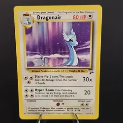 Pokemon TCG Card - Base Set 2 Dragonair - 022/130 - Rare WOTC Vintage NM - Image 1