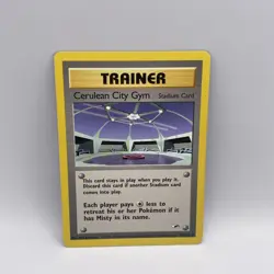 Trainer Cerulean City Gym 108/132 pokemon card - Image 1
