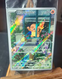 Pokemon TCG Charmander #044 SVP Black Star Promo Card Still Sealed - Image 1