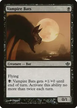 [MTG] Vampire Bats (035) (DDD) LP-HP - Image 1