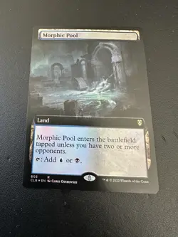 MTG FOIL Morphic Pool Extended Art Commander Legends Battle for Baldur's Gate LP - Image 1