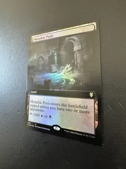 MTG FOIL Morphic Pool Extended Art Commander Legends Battle for Baldur's Gate LP - Image 4