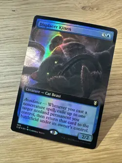Displacer Kitten – FOIL EXTENDED ART – Battle For Baldur’s Gate CLB 560 - Image 1