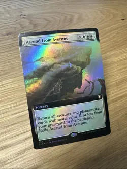 Ascend from Avernus (FOIL Extended Art) Battle for Baldur's Gate CLB 554 - Image 1