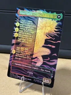 Terra, Magical Adept, Borderless Art Foil - 0323, Final Fantasy MTG LP 001 - Image 4