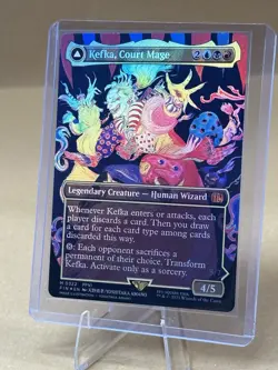 Kefka, Court Mage (0322) (Borderless) Final Fantasy Foil NM - Image 1