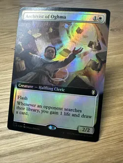 Archivist of Oghma - Battle for Baldur's Gate - FOIL Borderless - CLB 553 - Image 2