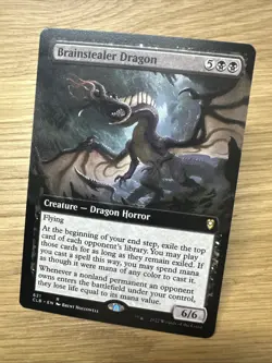 Brainstealer Dragon (Extended Art) #621 (NM) Baldur's Gate CLB Magic MTG - Image 1