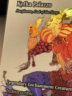 Kefka Palazzo - Purphoros, God of the Forge, FOIL, Final Fantasy 0014, MTG NM - Image 4