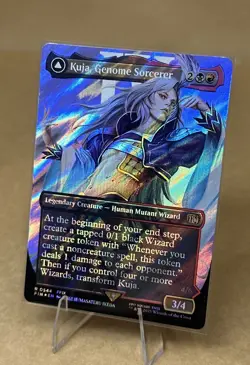 MTG - Kuja, Genome Sorcerer - Borderless - FIN 544 - Surge Foil - Image 1