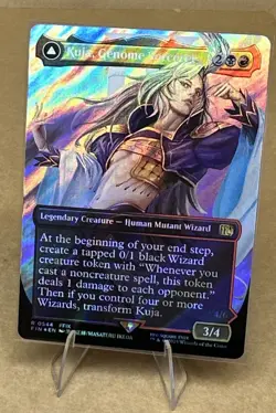 MTG - Kuja, Genome Sorcerer - Borderless - FIN 544 - Surge Foil - Image 2