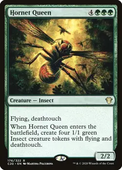 1x Hornet Queen NM Eng MTG - Commander 2020 - Image 1