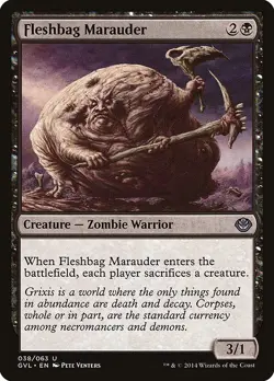 [MTG] Fleshbag Marauder (038) (GVL) LP-HP - Image 1